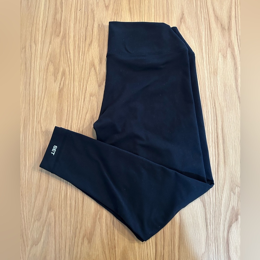 SET Active Black High-Waist Leggings